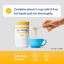 Vital Proteins Collagen Peptides Powder - Vanilla Protein Coffee Creamer for Hair, Skin & Nails Support Vital Proteins Collagen Peptides Powder - Vanilla Protein Coffee Creamer for Hair, Skin & Nails Support