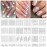 TailaiMei 1768 Pieces 60 Designs French Manicure Nail Stickers, Nail Art Tips Guides for DIY Decoration Stencil Tools (36 Sheets)