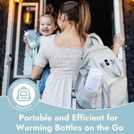 Papablic Portable Travel Baby Bottle Warmer On The Go, Fits Most Car Cup Holders, 12 oz Papablic Portable Travel Baby Bottle Warmer On The Go, Fits Most Car Cup Holders, 12 oz