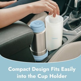Papablic Portable Travel Baby Bottle Warmer On The Go, Fits Most Car Cup Holders, 12 oz Papablic Portable Travel Baby Bottle Warmer On The Go, Fits Most Car Cup Holders, 12 oz
