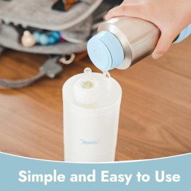 Papablic Portable Travel Baby Bottle Warmer On The Go, Fits Most Car Cup Holders, 12 oz Papablic Portable Travel Baby Bottle Warmer On The Go, Fits Most Car Cup Holders, 12 oz