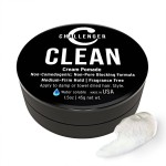 Challenger Fragrance Free Cream Pomade | Non-Comedogenic Styling Product | Unscented Hair Gel | Medium Firm Hold & Clean Ingredients | 1.5oz