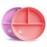 Munchkin Stay Put Suction Plates for Baby and Toddler, 3 Divided Sections , Pink/Purple