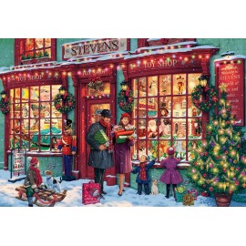 Buffalo Games - Steve Read - Christmas Toyshop - 2000 Piece Jigsaw Puzzle for Adults -Challenging Puzzle Perfect for Game Nights - Finished Size is 38.50 x 26.50