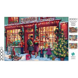 Buffalo Games - Steve Read - Christmas Toyshop - 2000 Piece Jigsaw Puzzle for Adults -Challenging Puzzle Perfect for Game Nights - Finished Size is 38.50 x 26.50