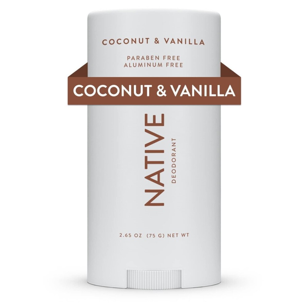 Native Deodorant Contains Naturally Derived Ingredients, 72 Hour Odor Control | Deodorant for Women and Men, Aluminum Free with Baking Soda, Coconut Oil and Shea Butter | Coconut & Vanilla Native Deodorant Contains Naturally Derived Ingredients, 72 Hour Odor Control | Deodorant for Women and Men, Aluminum Free with Baking Soda, Coconut Oil and Shea Butter | Coconut & Vanilla