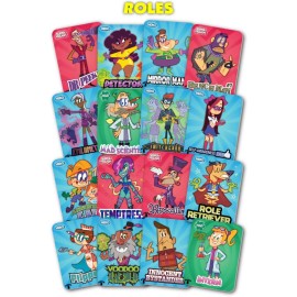 Bezier Games One Night Ultimate Super Villains, Family Friendly Party Game, Fun Game for Kids & Adults, Engaging Social Deduction, Fast-Paced Gameplay, Hidden Roles & Bluffing Bezier Games One Night Ultimate Super Villains, Family Friendly Party Game, Fun Game for Kids & Adults, Engaging Social Deduction, Fast-Paced Gameplay, Hidden Roles & Bluffing