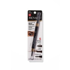 Revlon Eyebrow Pencil & Powder, ColorStay Brow Creator 2-in-1 Eye Makeup with Spoolie, Longwearing with Precision Tip, 610 Dark Brown, 0.23 Oz Revlon Eyebrow Pencil & Powder, ColorStay Brow Creator 2-in-1 Eye Makeup with Spoolie, Longwearing with Precision Tip, 610 Dark Brown, 0.23 Oz