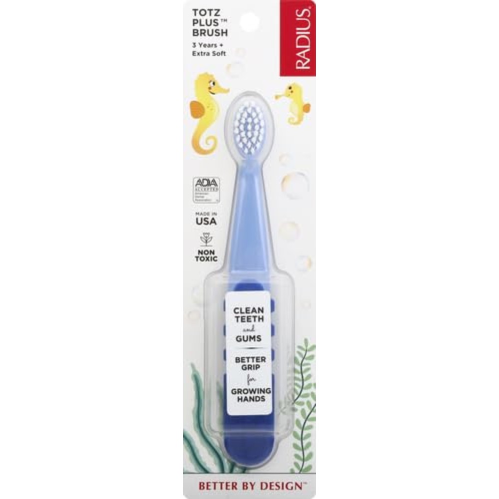 RADIUS Totz Plus 3 Years Extra Soft Toothbrush, 1 EA