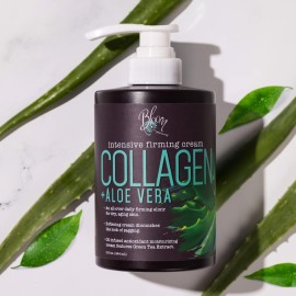 BLOOM IT\'S A GREAT SKIN DAY! Collagen Cream + Aloe Vera Moisturizer Body Lotion & Face Cream | Dry Skin Rescue | Skin Tightening Cream | Skin Firming + Tightening Lotion, 15 Oz BLOOM IT\'S A GREAT SKIN DAY! Collagen Cream + Aloe Vera Moisturizer Body Lotion & Face Cream | Dry Skin Rescue | Skin Tightening Cream | Skin Firming + Tightening Lotion, 15 Oz