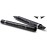 The Flick Stick Winged Eyeliner Stamp, 2 x Black Liquid Eyeliner Pens, Easy Cat Eye Stencil Makeup Tool, SmudgeProof & Waterpoof Eye Liner, Wingliner (Triple Pack Combo, Midnight Black)
