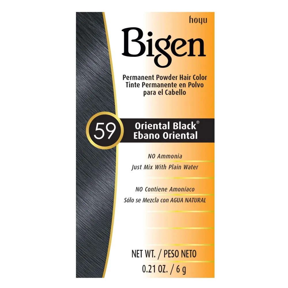 59 Oriental Black Bigen Permanent Powder - 3 Pack 59 Oriental Black Bigen Permanent Powder - 3 Pack
