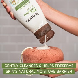 Aveeno Daily Moisturizing Body Wash for Sensitive Skin + Prebiotic Oat, Gently Cleanses Dry Skin & Feels Moisturizing, Light Fragrance, Travel Size, 2 fl. oz Aveeno Daily Moisturizing Body Wash for Sensitive Skin + Prebiotic Oat, Gently Cleanses Dry Skin & Feels Moisturizing, Light Fragrance, Travel Size, 2 fl. oz