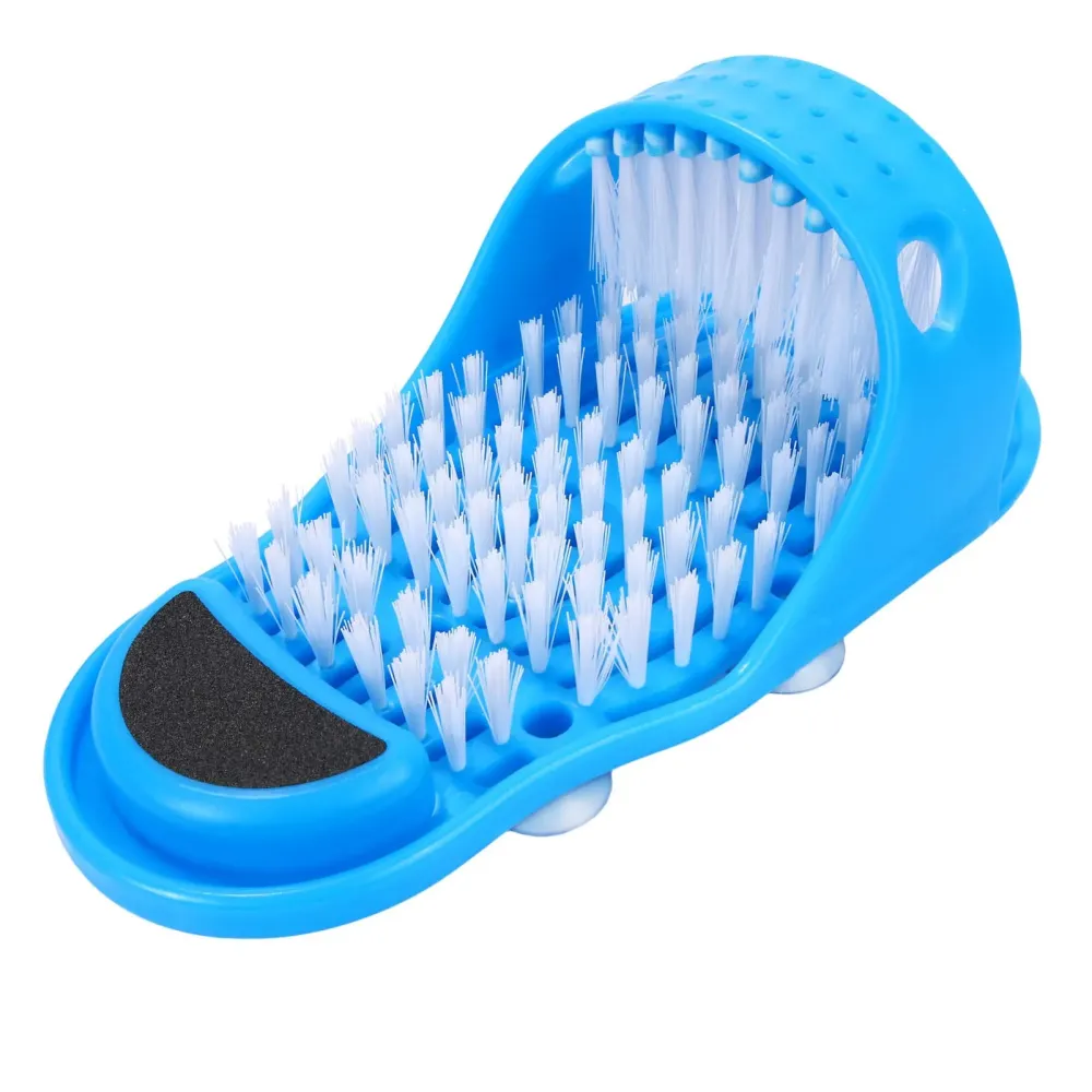 EVERMARKET Simple Feet Cleaner, Magic Foot Scrubber, Exfoliating Easy Feet Cleaning Brush, Foot Shower Spa Massager Slippers for Unisex Adults EVERMARKET Simple Feet Cleaner, Magic Foot Scrubber, Exfoliating Easy Feet Cleaning Brush, Foot Shower Spa Massager Slippers for Unisex Adults