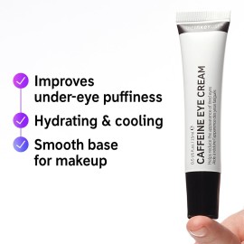 The INKEY List Caffeine Eye Cream, Reduce Eye Puffiness and Dark Circle, Blur Fine Lines, 0.5 fl oz The INKEY List Caffeine Eye Cream, Reduce Eye Puffiness and Dark Circle, Blur Fine Lines, 0.5 fl oz