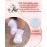 RATIVE Newborn Socks Thick Terry Turn Cuff Socks for Unisex Baby Boy and Girl (0-6 months, 12-pairs/white)