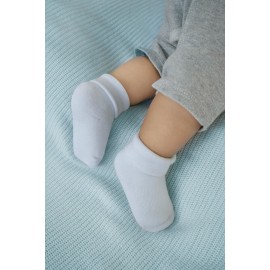 RATIVE Newborn Socks Thick Terry Turn Cuff Socks for Unisex Baby Boy and Girl (0-6 months, 12-pairs/white) RATIVE Newborn Socks Thick Terry Turn Cuff Socks for Unisex Baby Boy and Girl (0-6 months, 12-pairs/white)