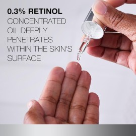 Neutrogena Retinol Face Oil .3% Concentrated, Rapid Wrinkle Repair, Daily Anti-Aging Face Serum to Fight Fine Lines, Deep Wrinkles, & Dark Spots, 1.0 fl. oz Neutrogena Retinol Face Oil .3% Concentrated, Rapid Wrinkle Repair, Daily Anti-Aging Face Serum to Fight Fine Lines, Deep Wrinkles, & Dark Spots, 1.0 fl. oz