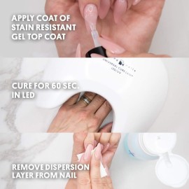 Young Nails Stain Resistant Gel Top Coat - Professional Grade Clear Gel Nail Polish Top Coat, No Wipe UV Gel Top Coat for Acrylic and Hard Gel Nails, Prevents Discoloration, UV & LED Cure - 1/3 oz Young Nails Stain Resistant Gel Top Coat - Professional Grade Clear Gel Nail Polish Top Coat, No Wipe UV Gel Top Coat for Acrylic and Hard Gel Nails, Prevents Discoloration, UV & LED Cure - 1/3 oz