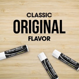 ChapStick Classic Original Lip Balm Tubes, Lip Care - 0.15 Oz (Pack of 3) ChapStick Classic Original Lip Balm Tubes, Lip Care - 0.15 Oz (Pack of 3)