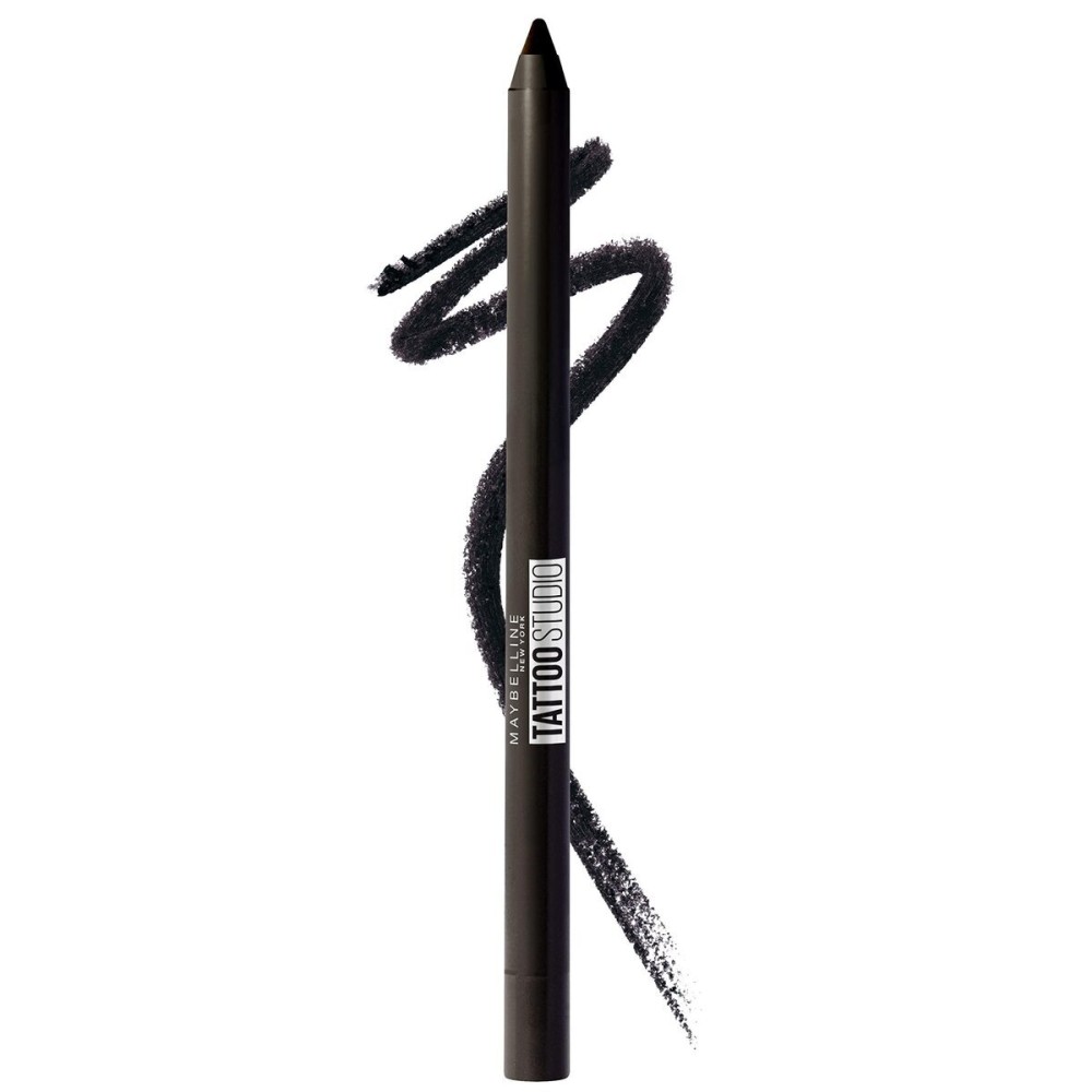 Maybelline TattooStudio Long-Lasting Sharpenable Eyeliner Pencil, Glide on Smooth Gel Pigments with 36 Hour Wear, Waterproof, Deep Onyx, 1 Count Maybelline TattooStudio Long-Lasting Sharpenable Eyeliner Pencil, Glide on Smooth Gel Pigments with 36 Hour Wear, Waterproof, Deep Onyx, 1 Count