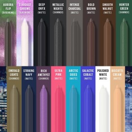 Maybelline TattooStudio Long-Lasting Sharpenable Eyeliner Pencil, Glide on Smooth Gel Pigments with 36 Hour Wear, Waterproof, Deep Onyx, 1 Count Maybelline TattooStudio Long-Lasting Sharpenable Eyeliner Pencil, Glide on Smooth Gel Pigments with 36 Hour Wear, Waterproof, Deep Onyx, 1 Count
