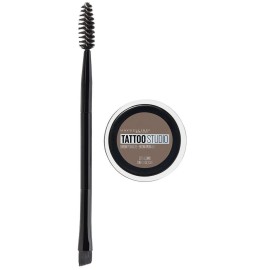 Maybelline TattooStudio Brow Pomade Long Lasting, Buildable, Eyebrow Makeup, Blonde, 1 Count