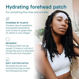Frownies Cotton Soft Forehead Serum Patch - Serum Infused Forehead Wrinkle Patch For Fine Lines & Wrinkles - Reusable Hypoallergenic Facial Patch - Hydrating Face Mask to Plump Skin Frownies Cotton Soft Forehead Serum Patch - Serum Infused Forehead Wrinkle Patch For Fine Lines & Wrinkles - Reusable Hypoallergenic Facial Patch - Hydrating Face Mask to Plump Skin