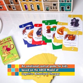da Vinci\'s Room Don\'t Go Bananas - A CBT Therapy Game for Kids to Work on Controlling Strong Emotions - Counseling Games, Therapy Toys, Social Skills Games for Kids da Vinci\'s Room Don\'t Go Bananas - A CBT Therapy Game for Kids to Work on Controlling Strong Emotions - Counseling Games, Therapy Toys, Social Skills Games for Kids