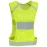 IDOU Reflective Vest Safety Running Gear with Pocket, Ultralight &Adjustable Waist&360High Visibility for Running,Jogging,Biking,Motorcycle,Walking,Women & Men/Neon Yellow/L