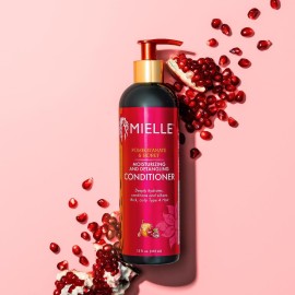 Mielle Organics Pomegranate & Honey Detangling Conditioner, Hydrating & Moisturizer For Dry, Damaged, & Frizzy Hair, Treatment For Thick Curly Wavy Hair Type 4 Hair, 12-Fluid Ounces Mielle Organics Pomegranate & Honey Detangling Conditioner, Hydrating & Moisturizer For Dry, Damaged, & Frizzy Hair, Treatment For Thick Curly Wavy Hair Type 4 Hair, 12-Fluid Ounces