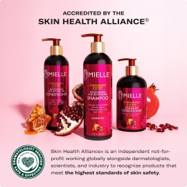 Mielle Organics Pomegranate & Honey Moisturizing and Detangling Shampoo, Hydrating Curl Cleanser For Dry, Damaged Type 4 Hair, Repair, Restore, and Prevent Frizz, 12-Fluid Ounces Mielle Organics Pomegranate & Honey Moisturizing and Detangling Shampoo, Hydrating Curl Cleanser For Dry, Damaged Type 4 Hair, Repair, Restore, and Prevent Frizz, 12-Fluid Ounces