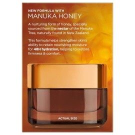 LOreal Paris Skincare Age Perfect Hydra Nutrition Ultra Nourishing Honey Night Balm, Face Moisturizer to Comfort, Improve Resilience on Dry Skin, Manuka Honey and Nurturing Oils, 1.7 oz. LOreal Paris Skincare Age Perfect Hydra Nutrition Ultra Nourishing Honey Night Balm, Face Moisturizer to Comfort, Improve Resilience on Dry Skin, Manuka Honey and Nurturing Oils, 1.7 oz.