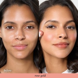 Julep Skip The Brush Cream to Powder Blush Stick - Rose Gold - Blendable and Buildable Color - 2-in-1 Blush and Lip Makeup Stick Julep Skip The Brush Cream to Powder Blush Stick - Rose Gold - Blendable and Buildable Color - 2-in-1 Blush and Lip Makeup Stick