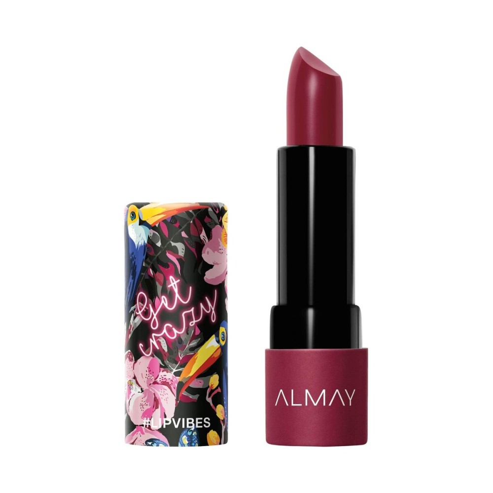 Almay Lipstick with Vitamin E Oil & Shea Butter, Matte Finish, Hypoallergenic, Get Crazy, 0.14 Oz Almay Lipstick with Vitamin E Oil & Shea Butter, Matte Finish, Hypoallergenic, Get Crazy, 0.14 Oz