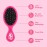 Wet Brush Mini Detangler Hair Brush, Pink, Detangling Travel Hairbrush, Ultra-Soft IntelliFlex Bristles Glide Through Tangles with Ease, Pain-Free, All Hair Types