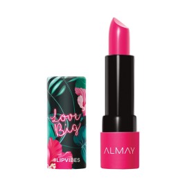Almay Lip Vibes Lipstick with Vitamin E Oil & Shea Butter, Matte Finish, Hypoallergenic, Love Big, 0.14 Oz Almay Lip Vibes Lipstick with Vitamin E Oil & Shea Butter, Matte Finish, Hypoallergenic, Love Big, 0.14 Oz
