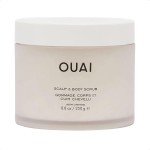 OUAI Scalp & Body Scrub, Melrose Place - Exfoliating Body Scrub with Sugar & Coconut Oil Blend for Smooth, Moisturized Skin - Gentle Scalp Scrub for Removing Product Build Up (8.8 Oz)