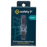 Safety 1st TV & Furniture Safety Straps, Black, Multi, 2 Straps(Pack of 1)
