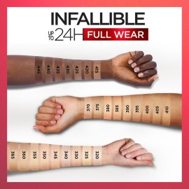 L\'Oreal Paris Makeup Infallible Full Wear Waterproof Matte Concealer, Full Coverage, Cashmere, 0.33 fl. oz. L\'Oreal Paris Makeup Infallible Full Wear Waterproof Matte Concealer, Full Coverage, Cashmere, 0.33 fl. oz.