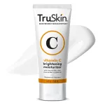 TruSkin Vitamin C Cream for Face - Brightening Moisturizer, Anti Aging, Hydrating, Skin Wrinkle Cream - Vitamin B5, Vitamin E, Jojoba Oil, Aloe Vera & Green Tea, 4 Fl Oz