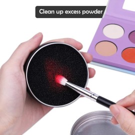 DUcare Makeup Brush Cleaner Makeup Brushes Solid Soap Cleanser with Color Removal Sponge Brush Cleaning Mat, Silicone Makeup Cleaning Cosmetic Cleaner Blenders Shampoo Removes Shadow Color DUcare Makeup Brush Cleaner Makeup Brushes Solid Soap Cleanser with Color Removal Sponge Brush Cleaning Mat, Silicone Makeup Cleaning Cosmetic Cleaner Blenders Shampoo Removes Shadow Color
