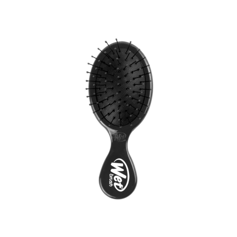 Wet Brush Detangling Brush, Mini Detangler Brush (Black) - Wet & Dry Tangle-Free Hair Brush for Women & Men - No Tangle Soft & Flexible Bristles for Straight, Curly, & Thick Hair Wet Brush Detangling Brush, Mini Detangler Brush (Black) - Wet & Dry Tangle-Free Hair Brush for Women & Men - No Tangle Soft & Flexible Bristles for Straight, Curly, & Thick Hair