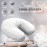London Linens Pack of 10, Premium Extra Thick 100% Cotton Flannel Massage Tables Face Cradle Covers Cozies Fitted - Includes 10 pcs (White)