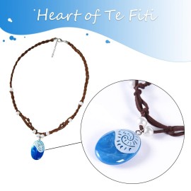 Joy Bang Princess Cosplay Necklace, Necklace for Women Costume, Magical Necklace Halloween Costume Halloween Party Favors (Blue) Dress Up Accessories Joy Bang Princess Cosplay Necklace, Necklace for Women Costume, Magical Necklace Halloween Costume Halloween Party Favors (Blue) Dress Up Accessories