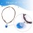 Joy Bang Princess Cosplay Necklace, Necklace for Women Costume, Magical Necklace Halloween Costume Halloween Party Favors (Blue) Dress Up Accessories