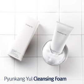 PYUNKANG YUL Cleansing Foam - Korean Facial Wash for All Skin Types - Zero-irritation Face Washer extracted from Coconut - Moisturized Skin & Creating Moisture Barrier after Cleansing - 5.1 Fl. Oz