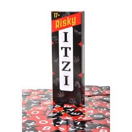 TENZI Risky ITZI - The Fast, Fun, and Twisted Word Matching Adult Party Card Game for Ages 17-107 - 2-8 Players TENZI Risky ITZI - The Fast, Fun, and Twisted Word Matching Adult Party Card Game for Ages 17-107 - 2-8 Players