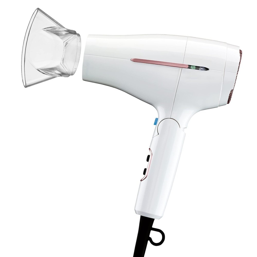 Conair Hair Dryer, Worldwide Travel Hair Dryer with Smart Voltage Technology and Folding Handle, Includes Concentrator Conair Hair Dryer, Worldwide Travel Hair Dryer with Smart Voltage Technology and Folding Handle, Includes Concentrator