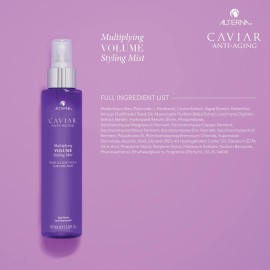 Alterna Haircare CAVIAR Anti-Aging Multiplying Volume Styling Mist, 5 Fl Oz | For Fine, Thin Hair | Light Hold | Create Instant Volume and Thickness | Sulfate Free Alterna Haircare CAVIAR Anti-Aging Multiplying Volume Styling Mist, 5 Fl Oz | For Fine, Thin Hair | Light Hold | Create Instant Volume and Thickness | Sulfate Free